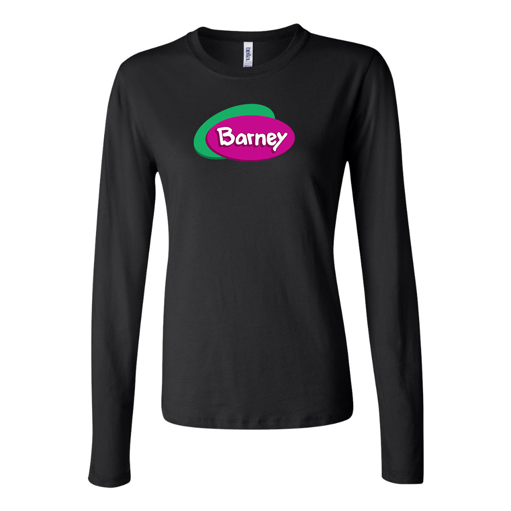 Women's Barney Show Long Sleeve T-Shirt