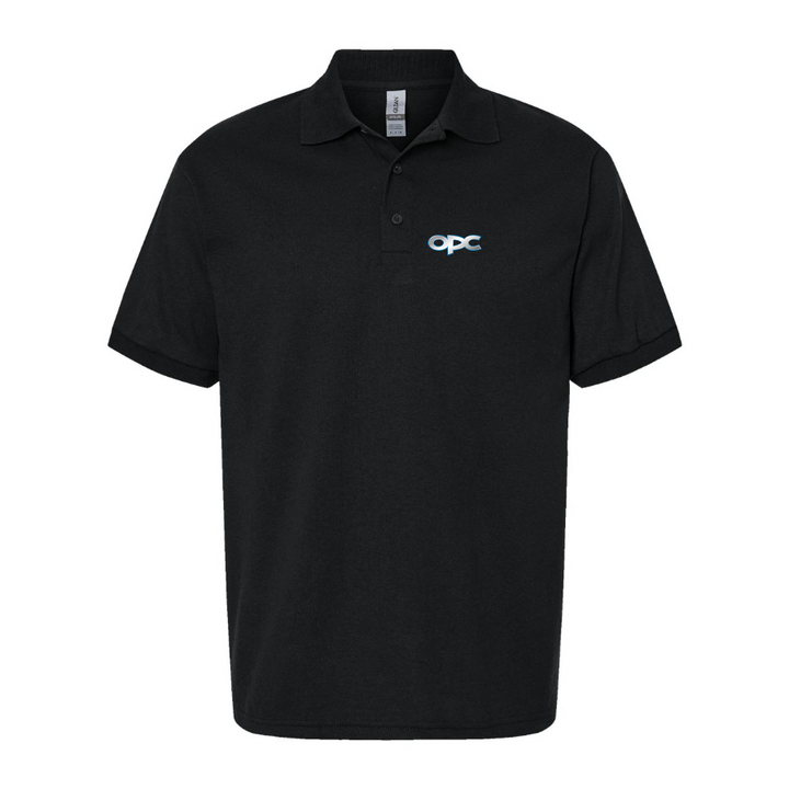 Men's Opel Performance Center Logo Dry Blend Polo - Black