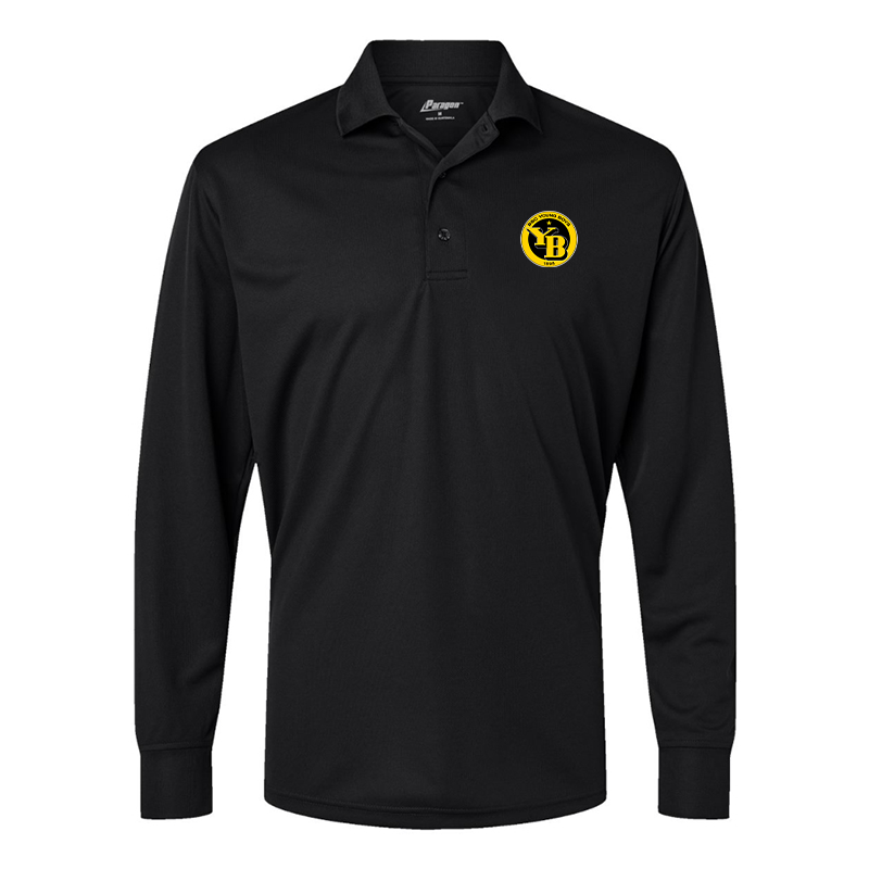 Men's  Young Boys Soccer  Paragon Prescott Long Sleeve Polo