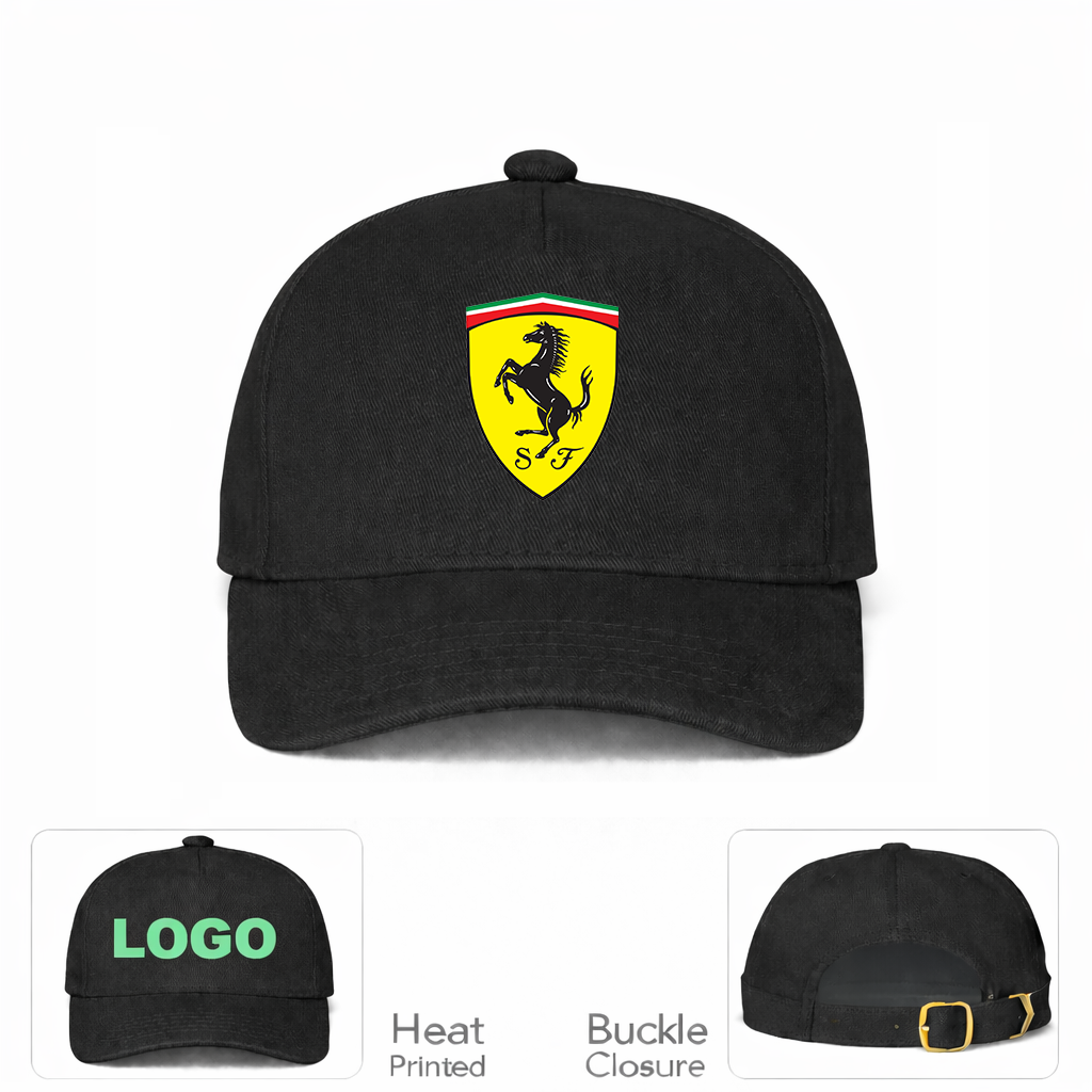 Ferrari Motorsport  Car Dad Baseball Cap Hat