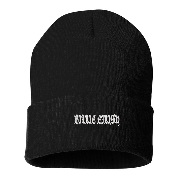 Billie Eilish   Logo Beanie Hat