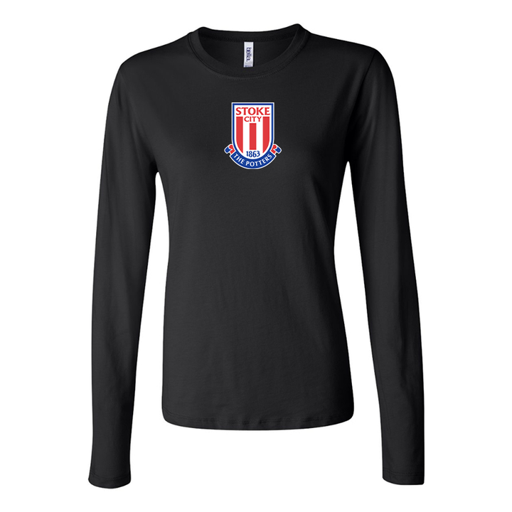 Women’s Stoke City Soccer Long Sleeve T-Shirt
