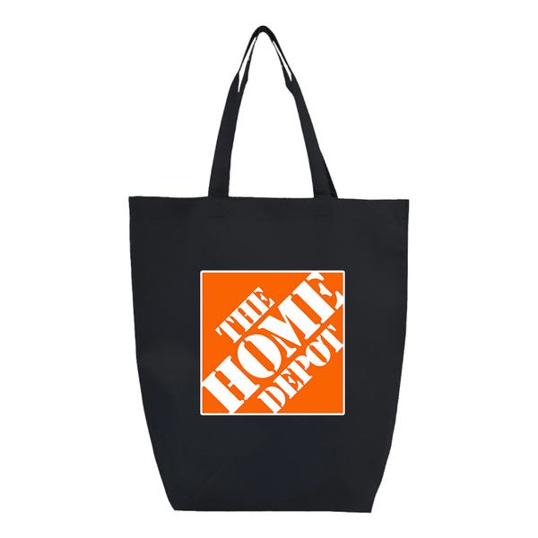 The Home Depot Q-Tees Non-Woven Gusset Bottom Tote