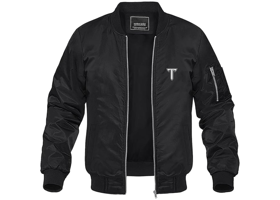Men's Troy Trojans Lightweight Bomber Jacket