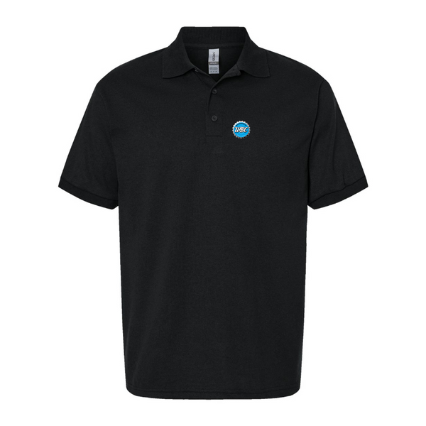 Men's Wit Beverage Company Logo Dry Blend Polo