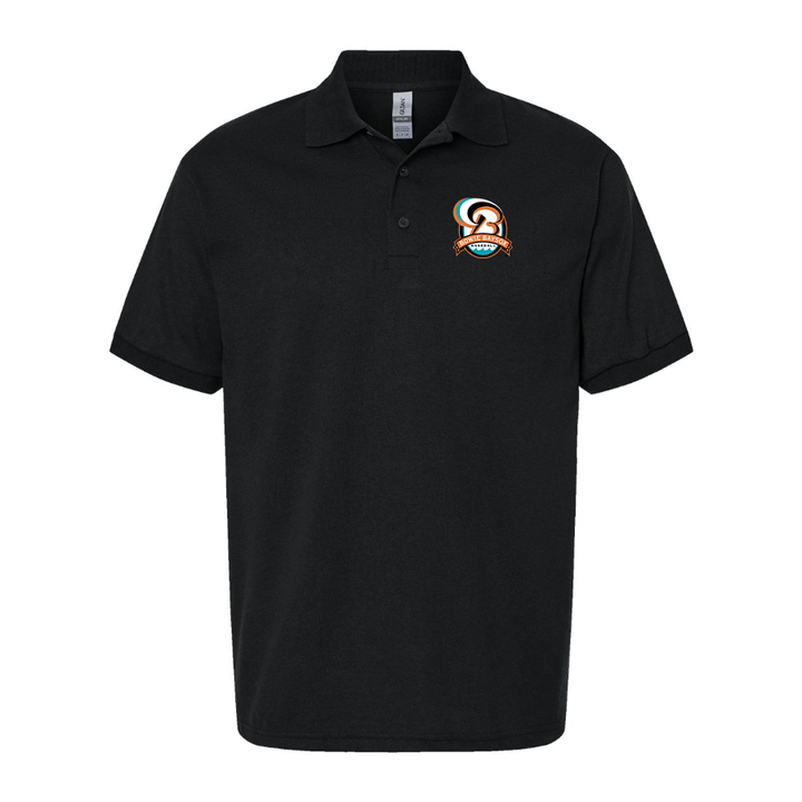 Men's Bowie BaySox Logo Dry Blend Polo - Black