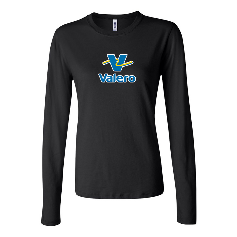 BELLA CANVAS Women’s Valero Gas Station Jersey Long Sleeve Tee