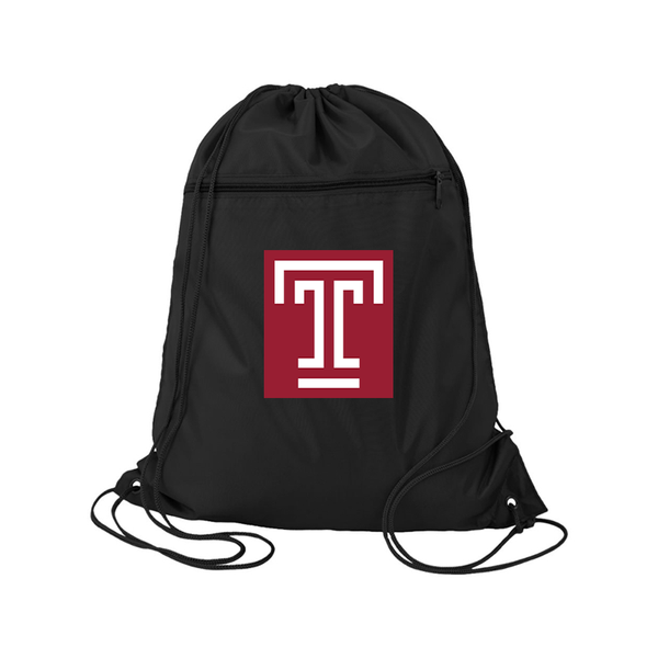 Temple Owls Q-Tees - Polyester Cinchpack