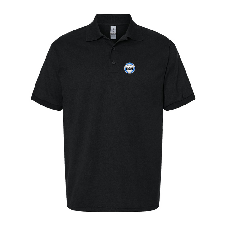 Men's Melkus Logo Dry Blend Polo - Black