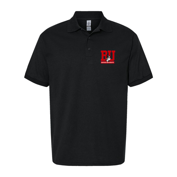 Men's Boston University Terriers Dry Blend Jersey Polo - Black