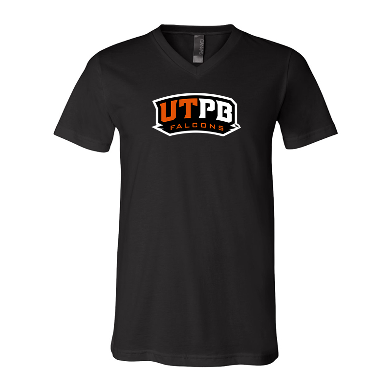 UTPB Falcons  BELLA  CANVAS - Jersey V-Neck T-Shirt