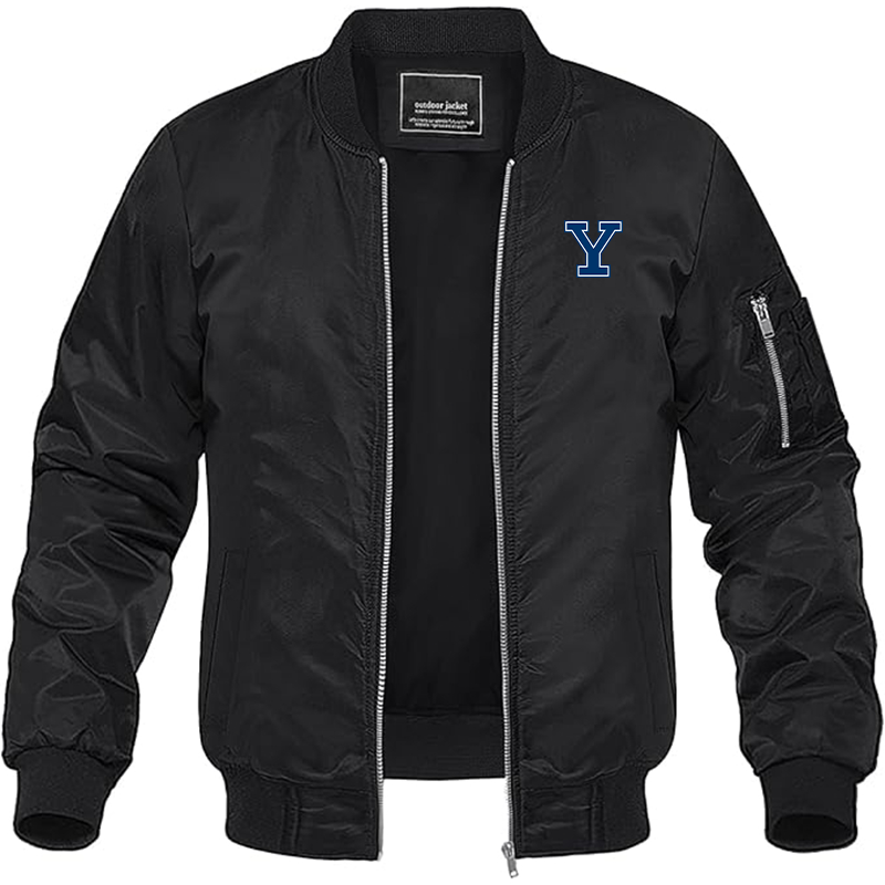 Men's Yale Bulldogs Lightweight Bomber Jacket