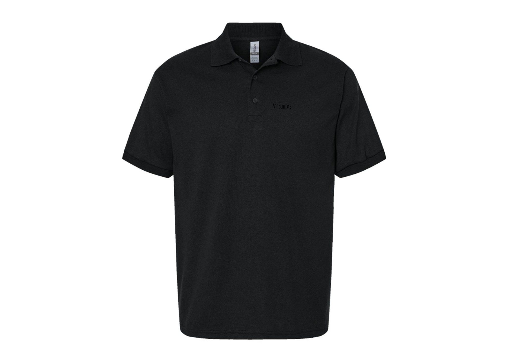 Men's Ann Summers Dry Blend Jersey Polo - Black
