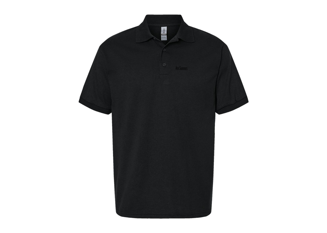 Men's Ann Summers Dry Blend Jersey Polo - Black
