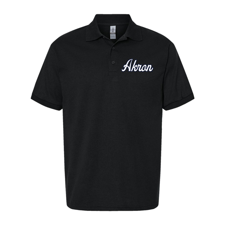 Men's Akron Zips Dry Blend Jersey Polo - Black