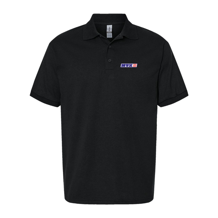 Men's MTX Logo Dry Blend Polo - Black