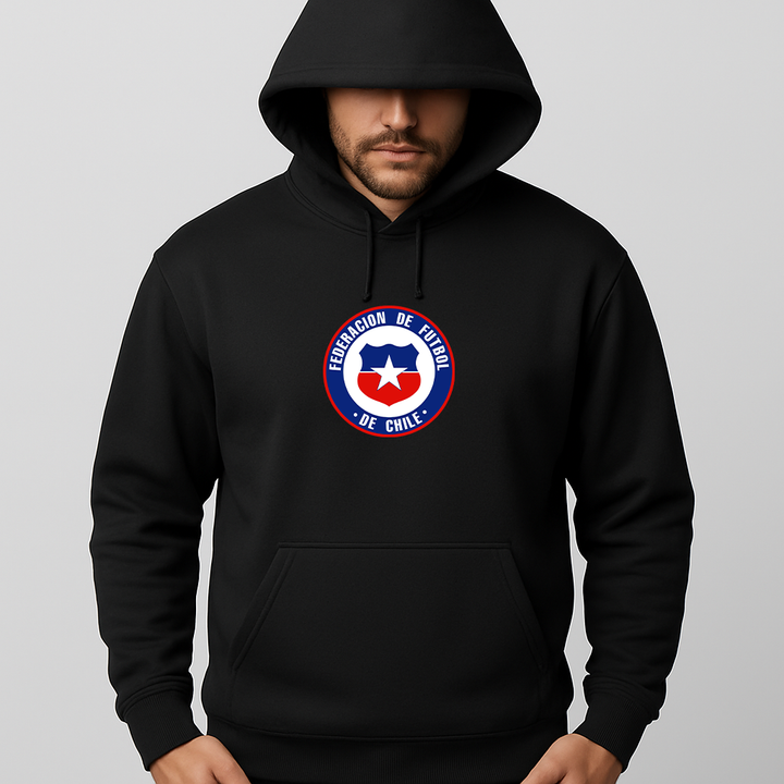 Men's Chile National Soccer Team  Pullover Hoodie