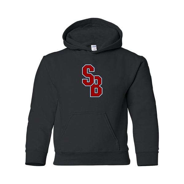 Youth Stony Brook Seawolves Gildan Heavy Blend  Hooded Sweatshirt