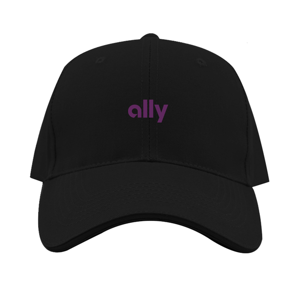 Ally Financial Logo  Dad Baseball Cap Hat