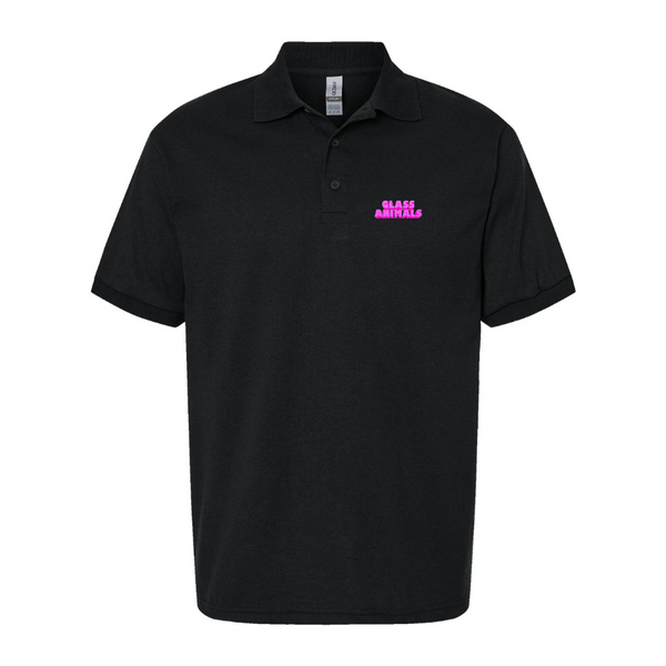 Men's Glass Animals Logo Dry Blend Polo