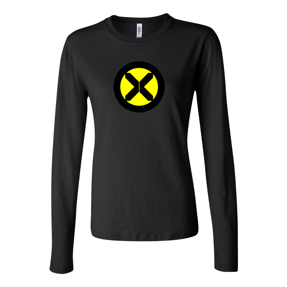 Women's X-Men Marvel Comics Superhero Long Sleeve T-Shirt