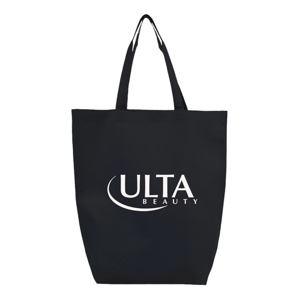 Ulta Beauty  Q-Tees Non-Woven Gusset Bottom Tote