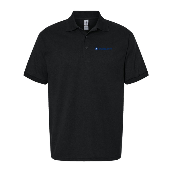 Men's Crypto.Com  Logo Dry Blend Polo