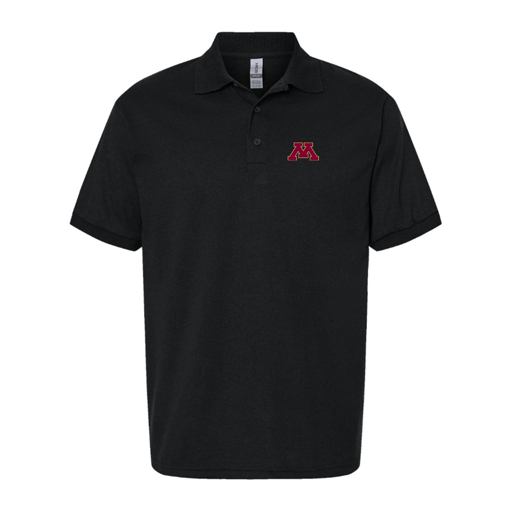 Men's Minnesota Golden Gophers Logo  Dry Blend Polo