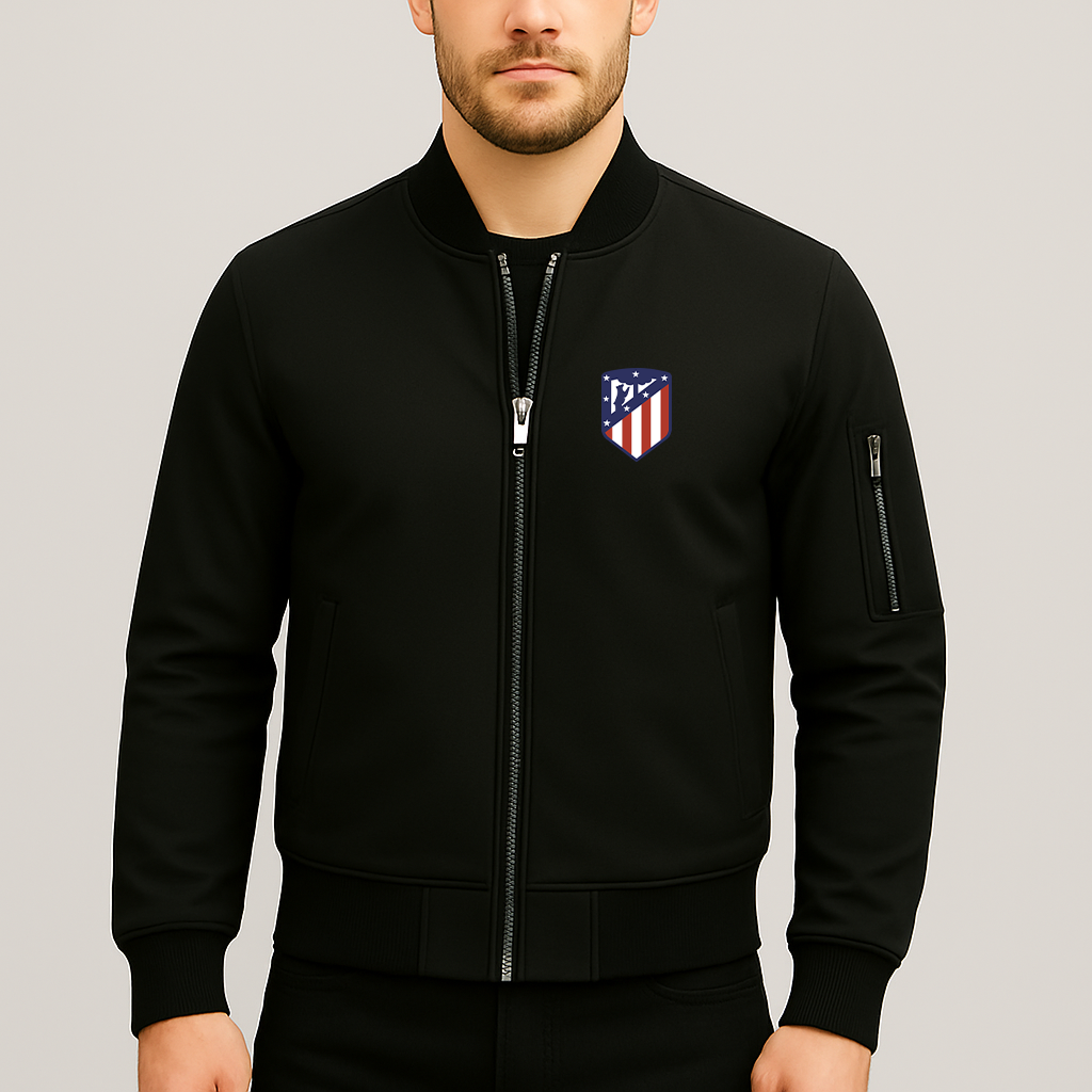 Men's Atletico Madrid FC Lightweight Bomber Jacket