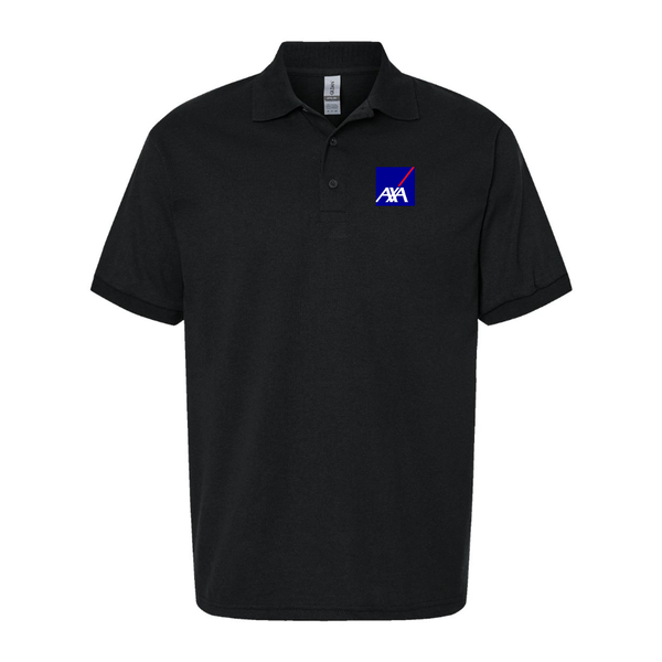 Men's Axa Logo Dry Blend Polo