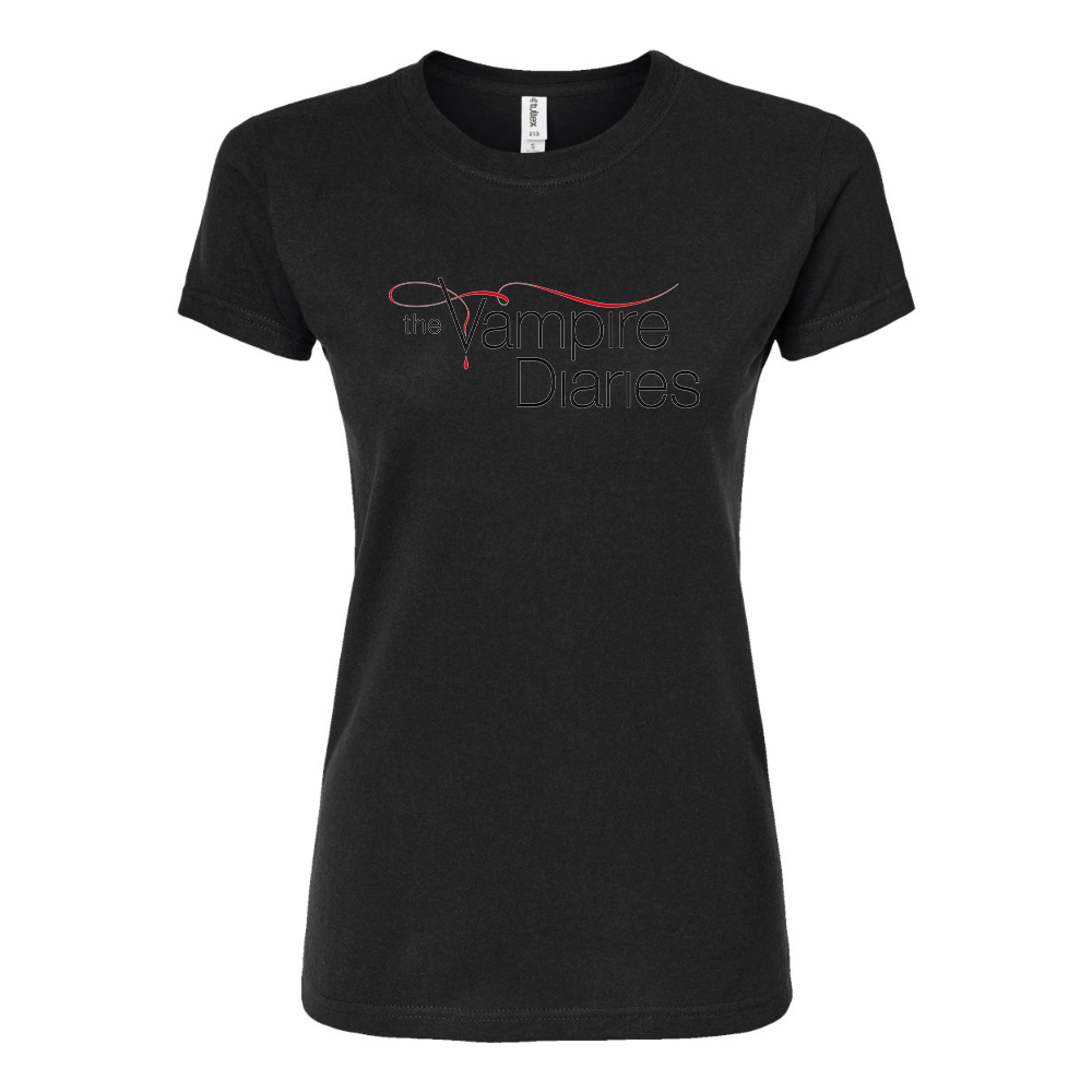 Women's The Vampire Diaries Series Show Round Neck T-Shirt