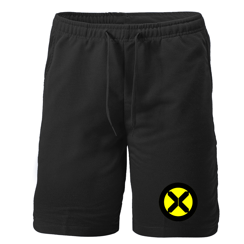 Men's X-Men Marvel Comics Superhero Athletic Fleece Shorts