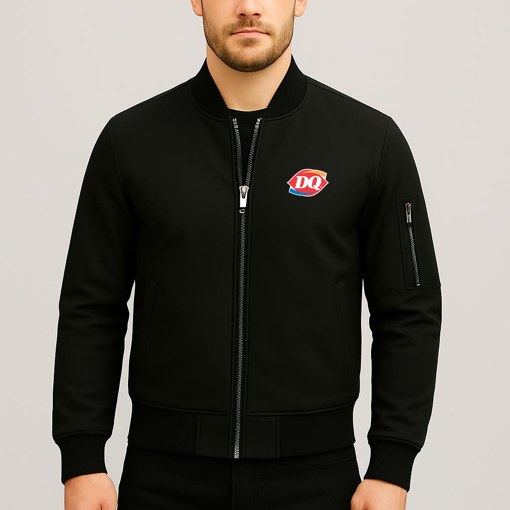 Men's DQ Dairy Queen Lightweight Bomber Jacket