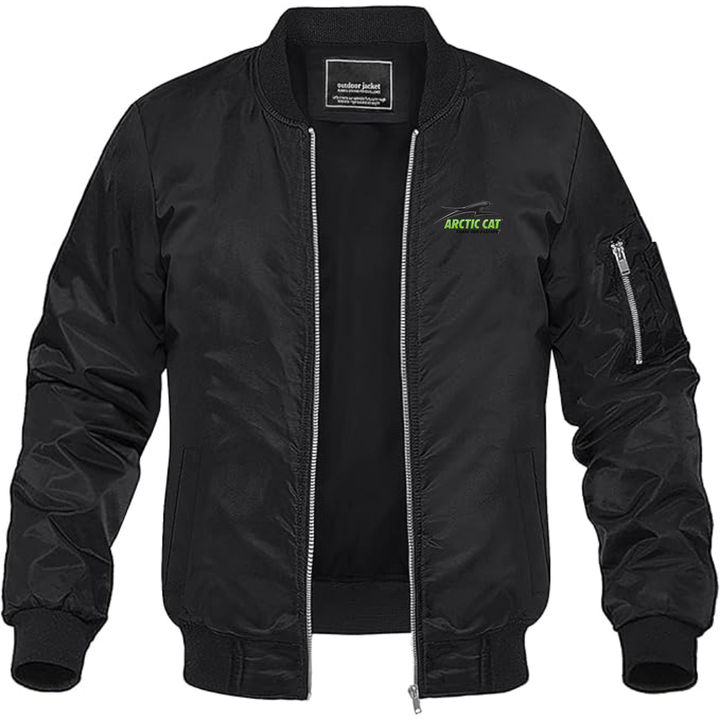 Men's Arctic Cat Logo Lightweight Bomber Jacket