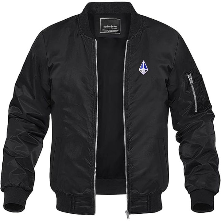 Men's VLF Logo Lightweight Bomber Jacket