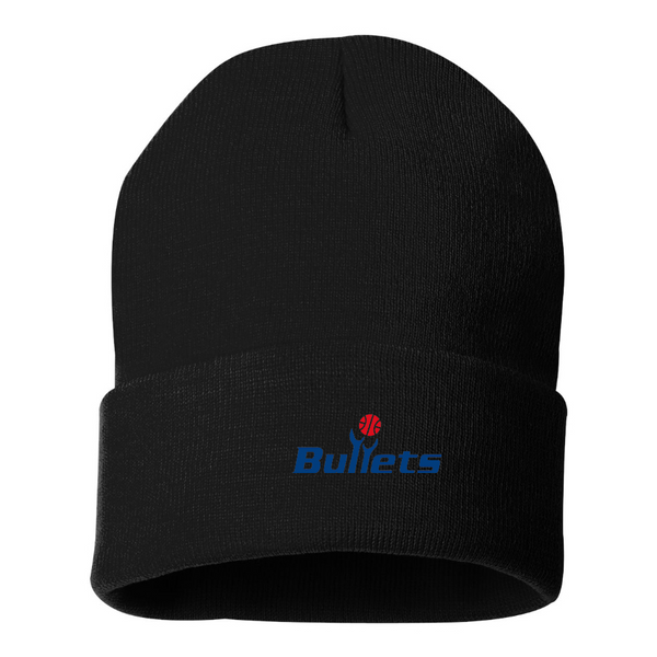Baltimore Bullets  Logo Beanie Hat