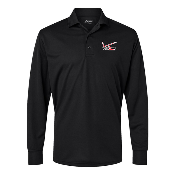 Men's  Verizon Wireless Paragon Prescott Long Sleeve Polo