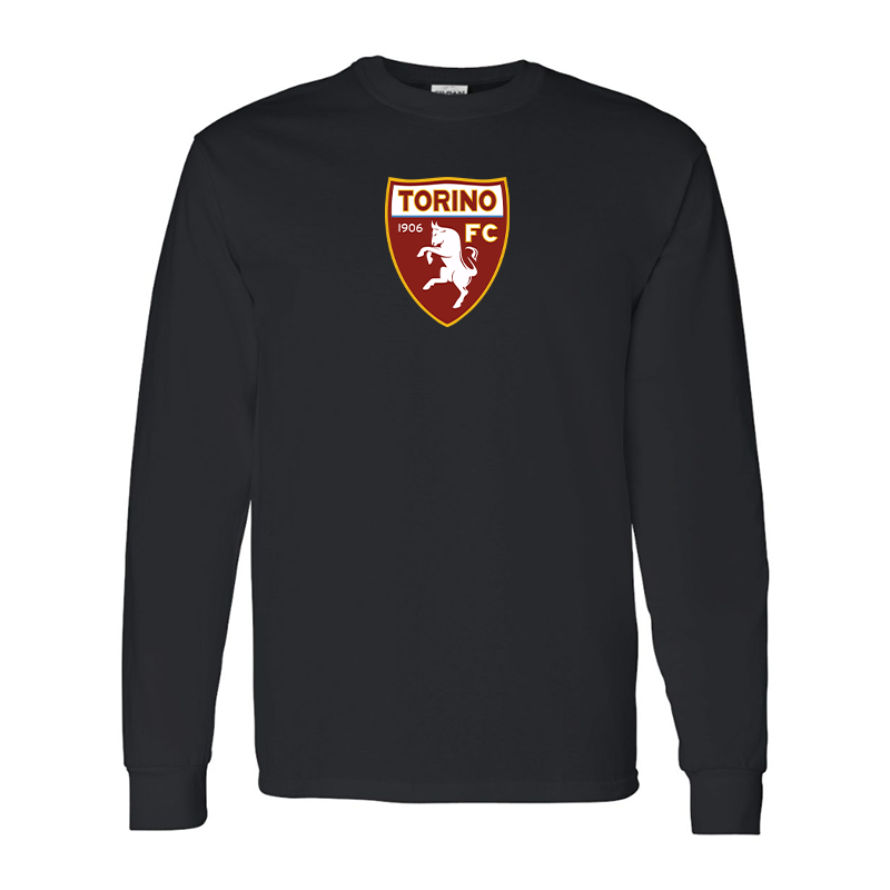 Men's Torino Soccer Gildan Heavy Cotton Long Sleeve T-Shirt