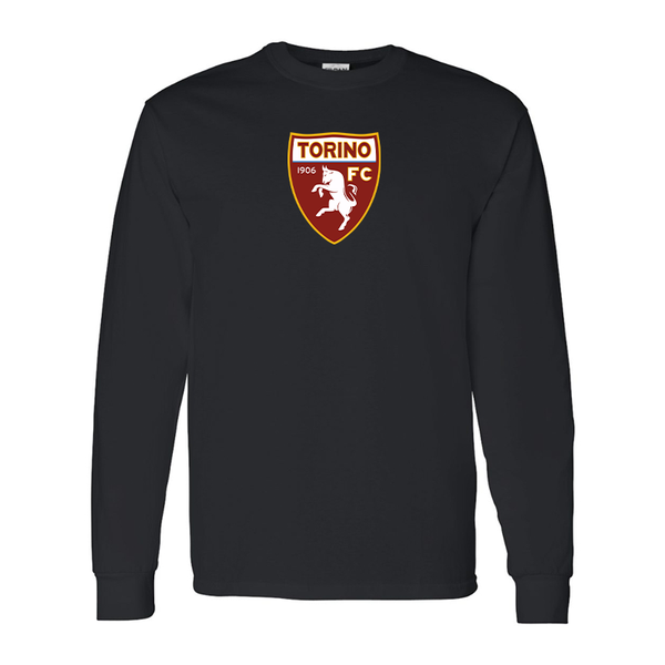 Men's Torino Soccer Gildan Heavy Cotton Long Sleeve T-Shirt