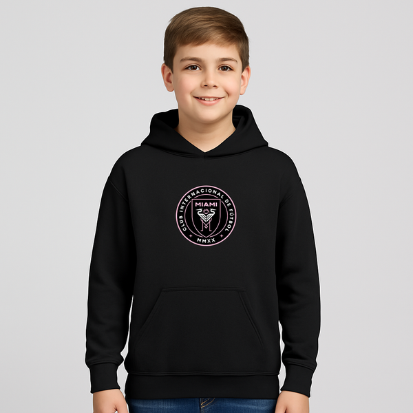 Youth Kids Inter Miami FC Pullover Hoodie