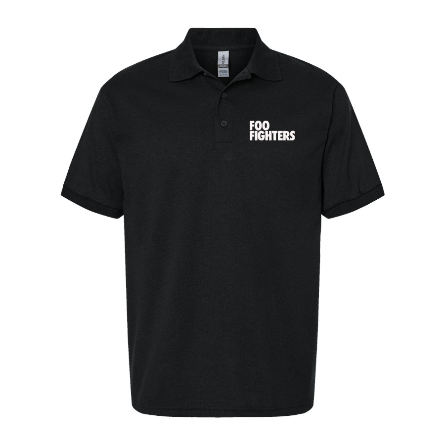 Men's Foo Fighters Logo Dry Blend Polo