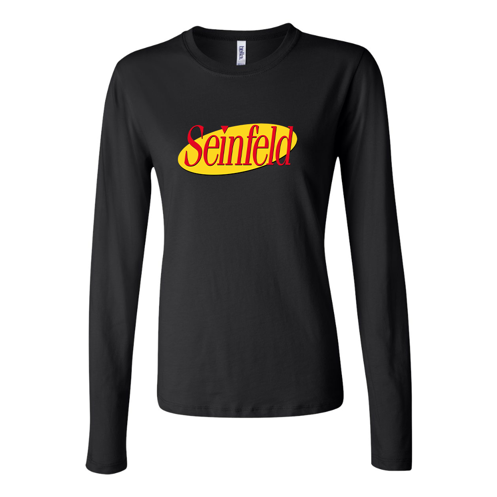 Women's Seinfeld Sitcom Show Long Sleeve T-Shirt