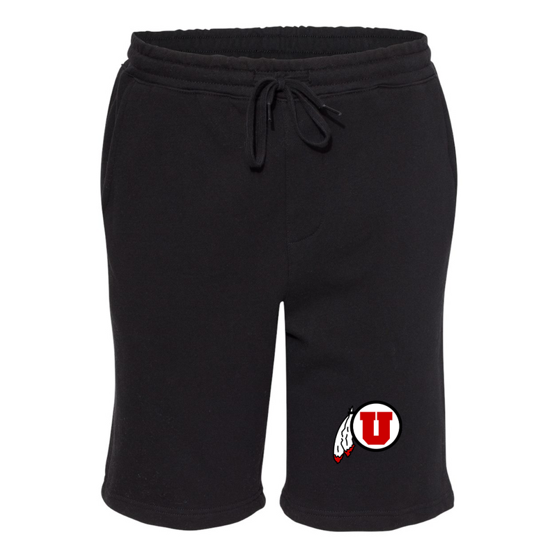 Men's Utah Utes Independent Trading Co Midweight Fleece Shorts