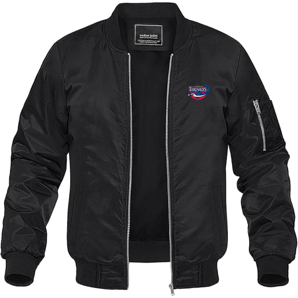 Men's Clearwater Threshers Logo Lightweight Bomber Jacket