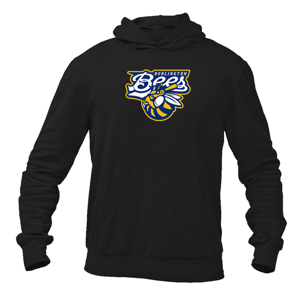 Men's Burlington Bees  Logo Pullover Hoodie