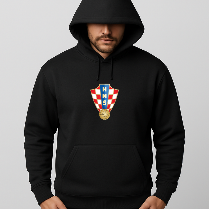 Men's Croatia National Soccer Team Pullover Hoodie