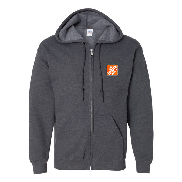 Men's The Home Depot JERZEES NuBlend Full-Zip Hooded Sweatshirt