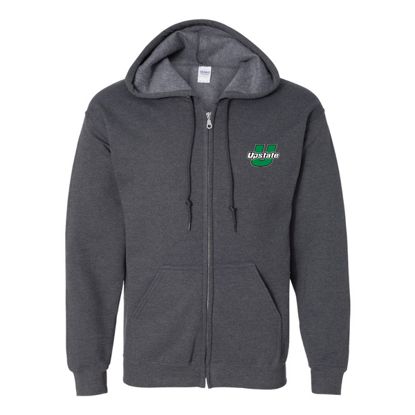 Men's USC Upstate Spartans JERZEES NuBlend Full-Zip Hooded Sweatshirt