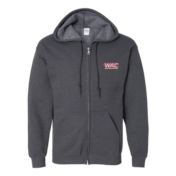 Men's  Western Athletic Conference JERZEES NuBlend Full-Zip Hooded Sweatshirt