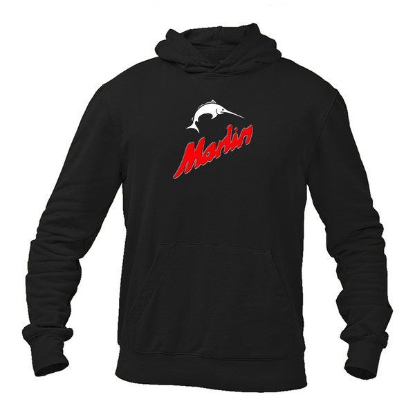 Men's Marlin Logo Pullover Hoodie